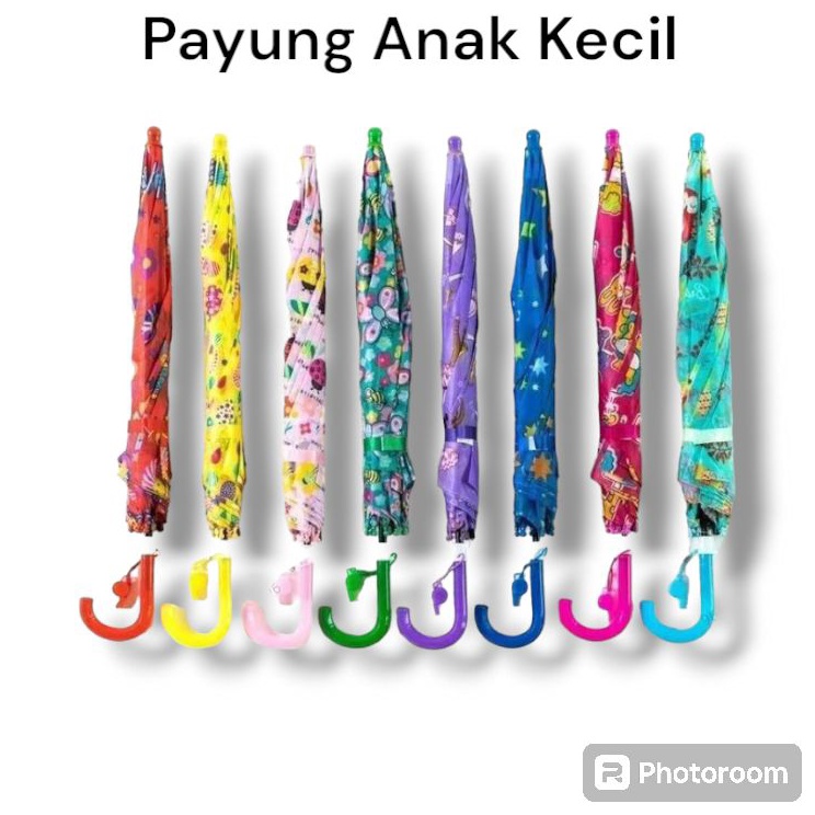 Belanja Hore payung anak karakter  payung kecil  payung anak gemoy