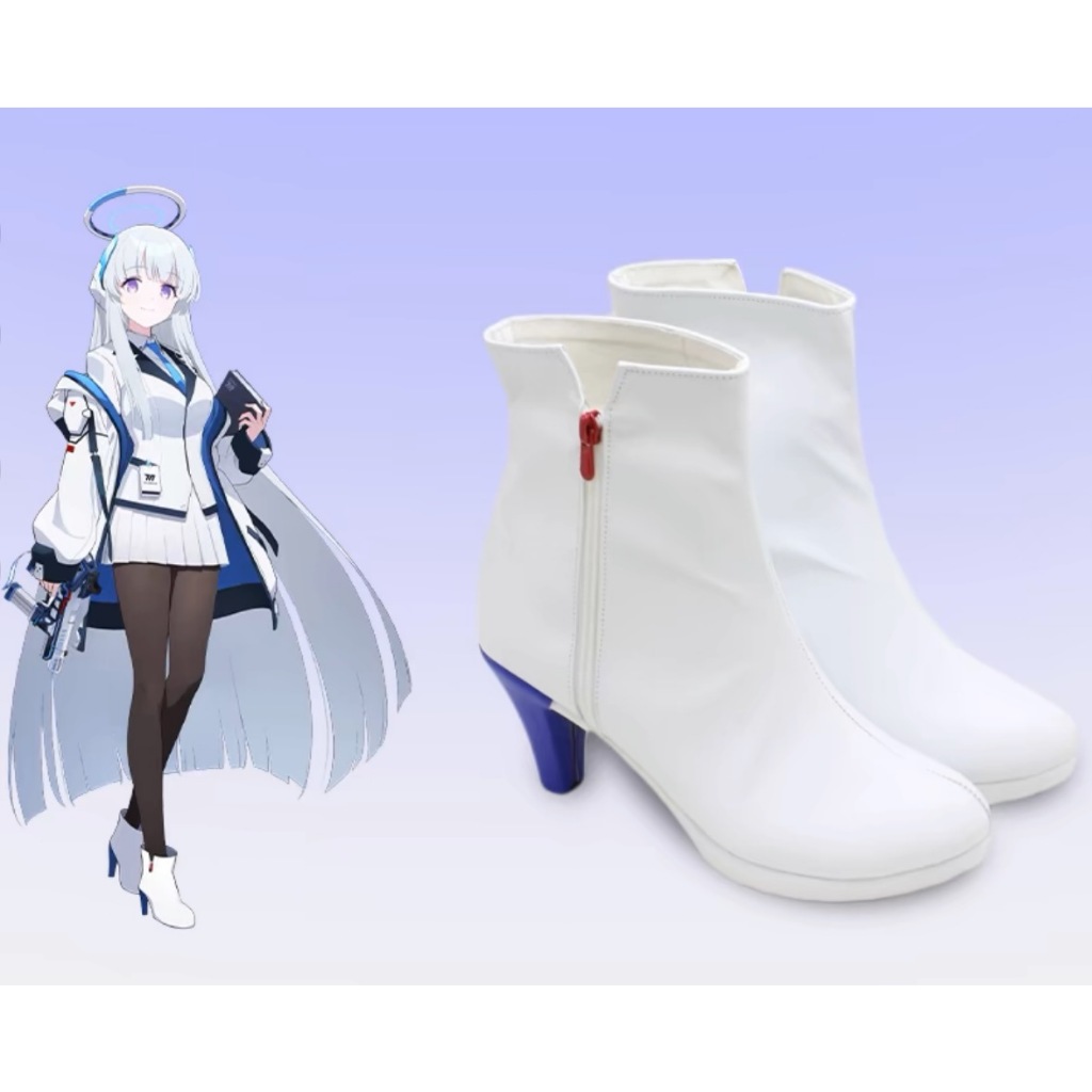 Blue Archive Ushio Noa Cosplay Shoes Boots Game Anime Halloween Christmas