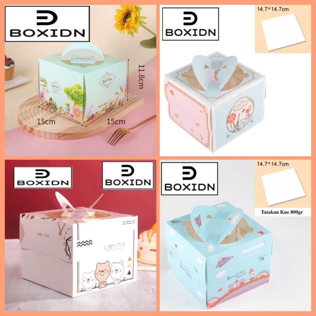 

Cake Box 16x16 x10cm Box Kue Tart 16x16 x15cm Box Chiffon 16x16 Box Bolu 16x16 Dus Kue Tart Kardus Kue Tart Box Kue Ulang Tahun Box Kelinci Dus Mooncake Box Brownies Box Lapis Legit Souvenir Ulang Tahun Souvenir Wedding Box natal Kue Box Natal Chiffon