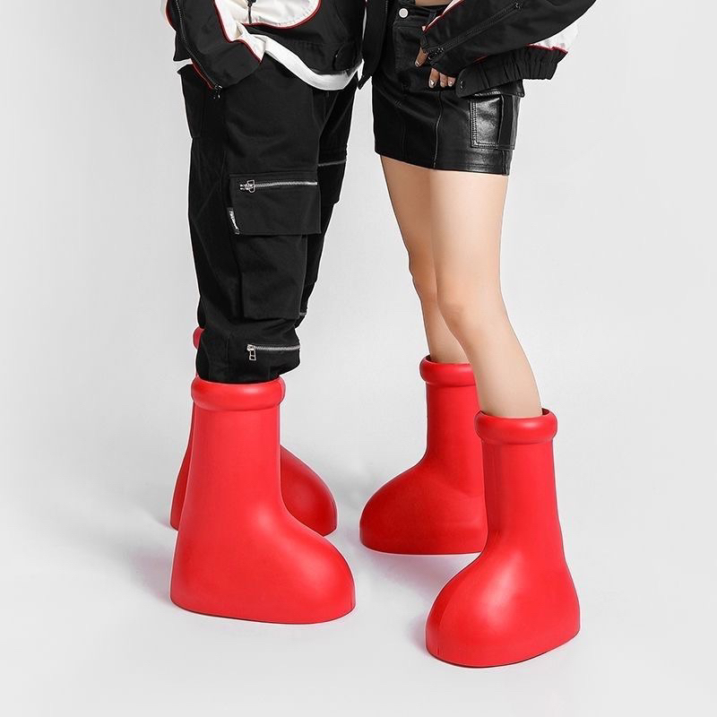 Astro Boy Boots dup Boots Merah Sepatu Boot Pria Wanita Barang Couple Sepatu Couple Sepatu Pria