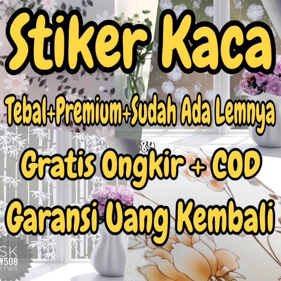 Harga Termuraah 5 METER STIKER KACA SANDBLAST stiker kaca jendela rumah termurah terlaris 221