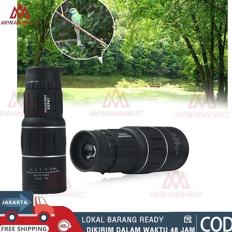 Top Produk Teropong Monocular Jarak Jauh Malam 66M 8M Original  Monocular Teleskop Jarak Jauh  Terop
