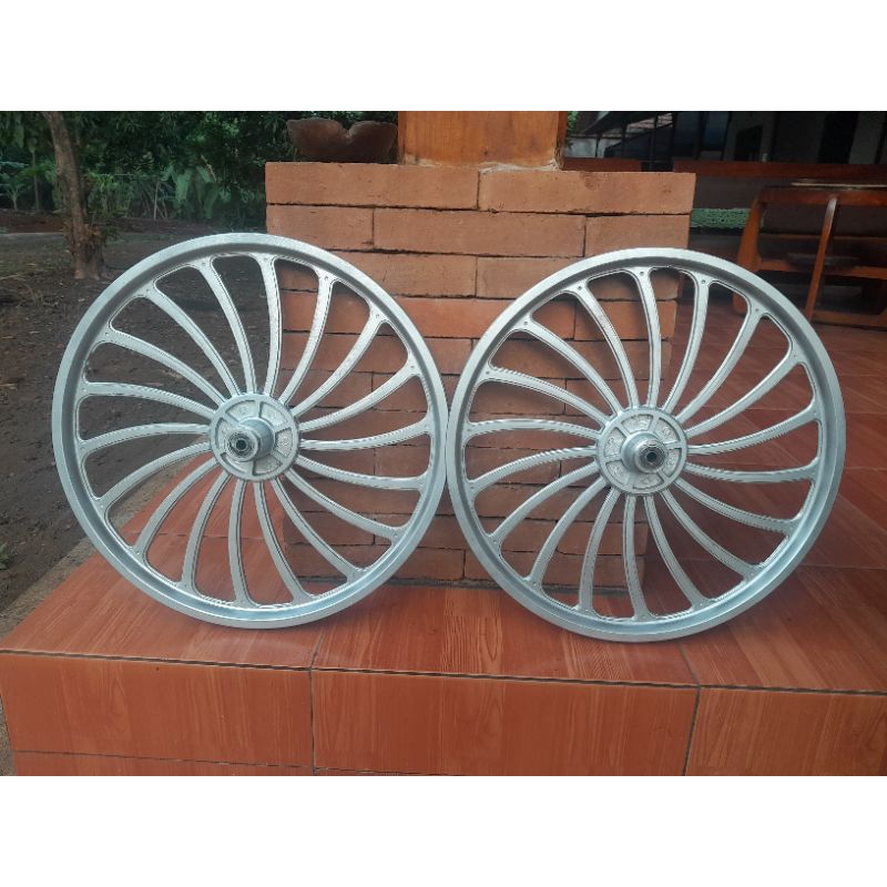 velg Alloy 20 kipas resing racing bmx alloy dokar sepeda lipat minion bmx race