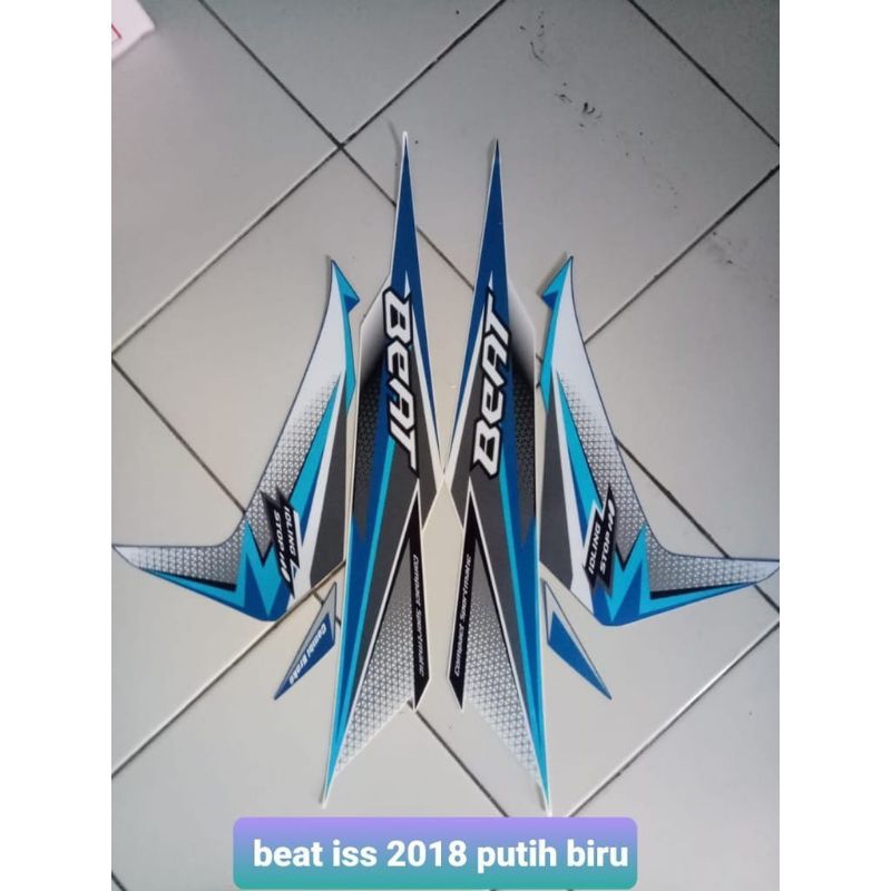 STIKER/STRIPING HONDA BEAT CBS ISS 2018-2019