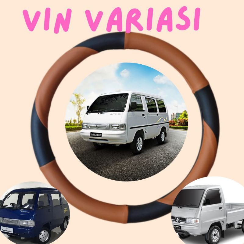 Sarung Stir Mobil,Cover Stir Mobil,Bungkus Stir Mobil Suzuki Carry 1,5 Real Van/Carry Futura/Carry P
