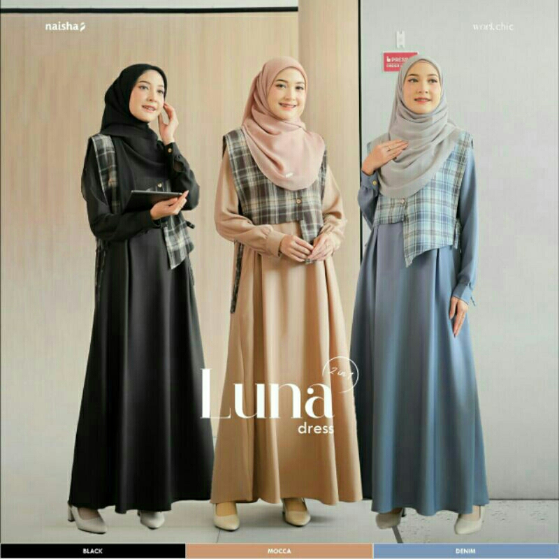 Gamis outer lepas pasang