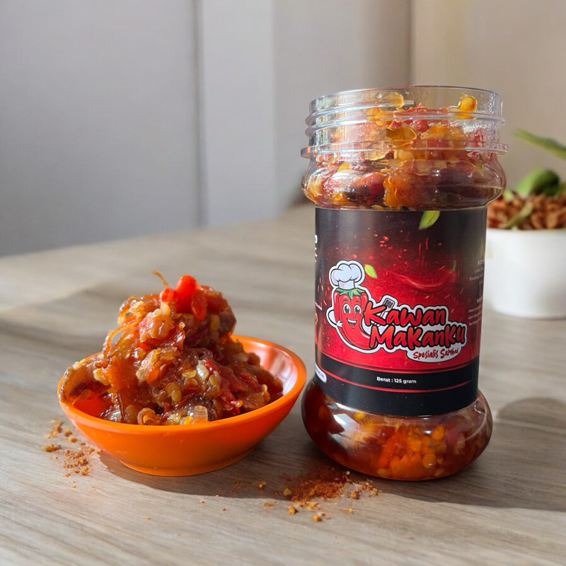 

kawan makanku - sambal cumi gurih dan lezat 125gr