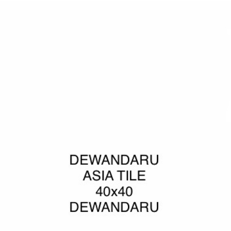 KERAMIK ASIA TILE MURANO PUTIH MINIMALIS 40x40 KERAMIK LANTAI KERAMIK HALUS GLOSSY