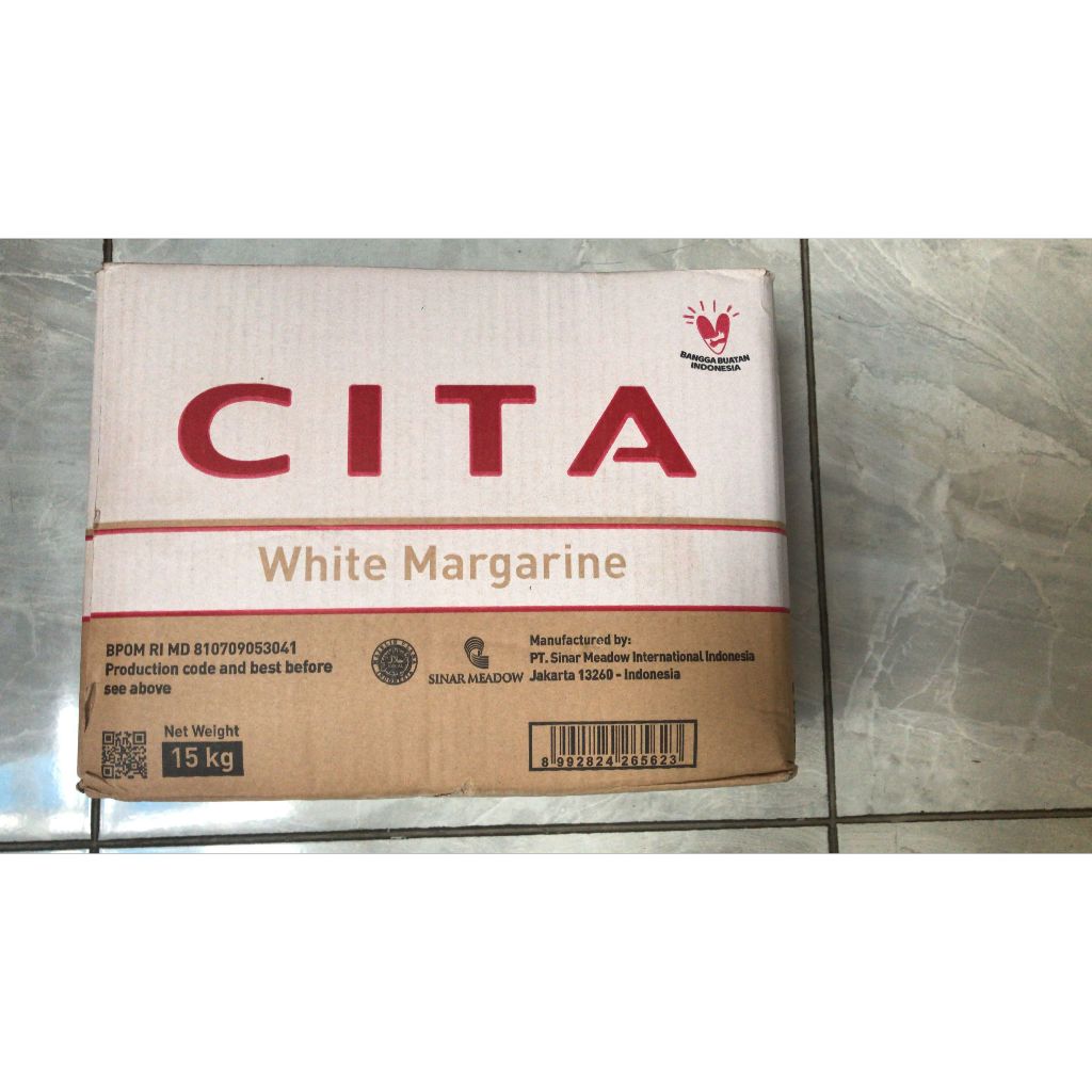 

cita white margarin mentega putih 500gr (asin)