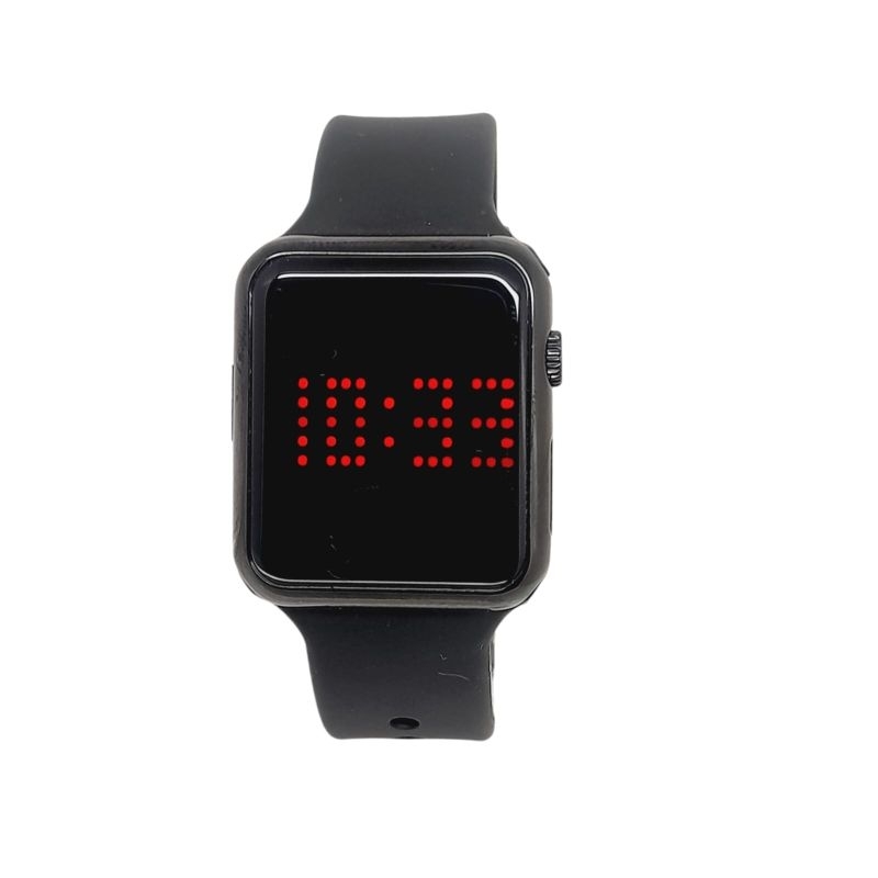 Jam Tangan Unisex Pria Wanita Cardiff 5033 Led layar sentuh Tahan air