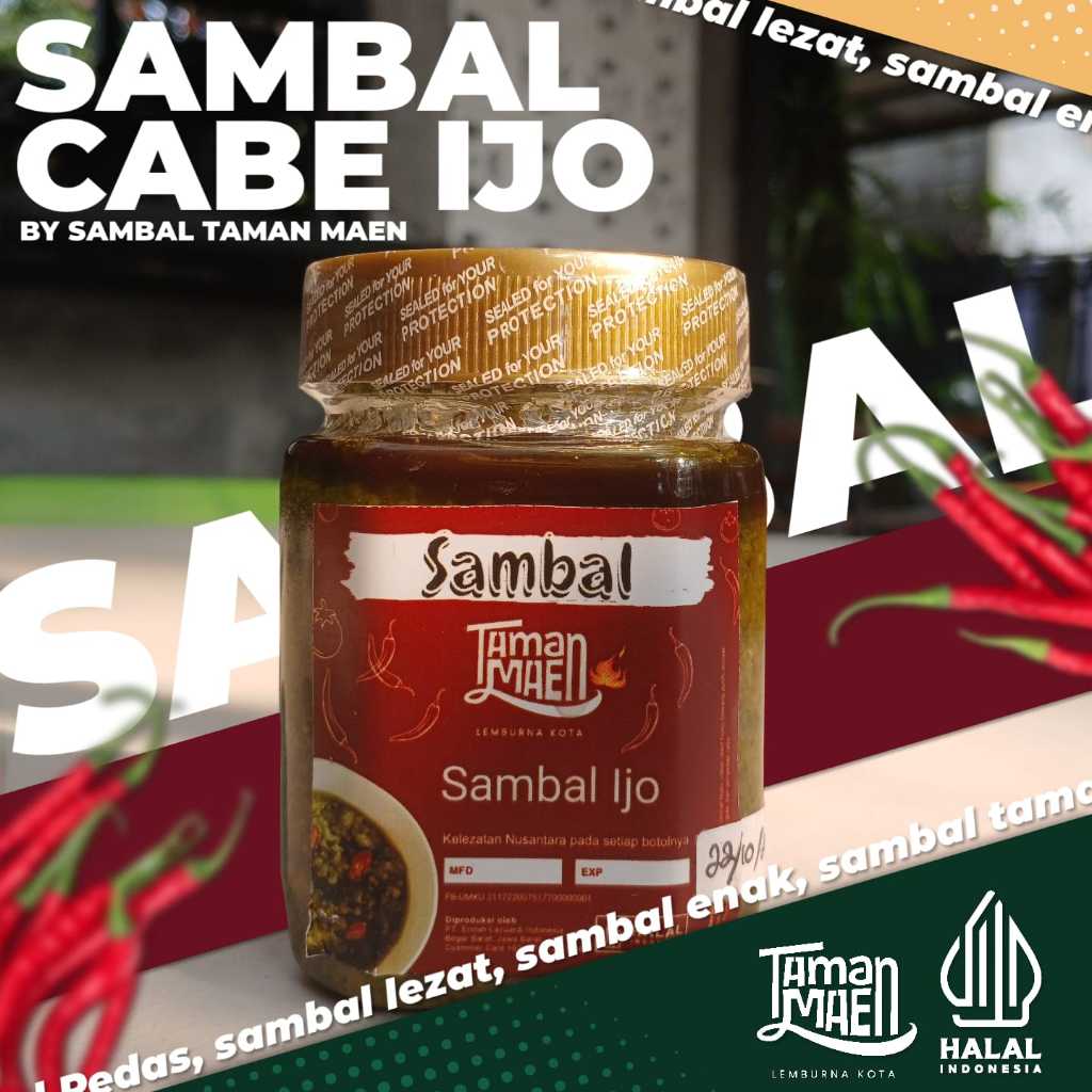 

Varian Sambal Ijo By Sambal Taman Maen