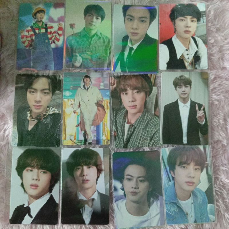 OFFICIAL PHOTOCARD PC JIN BTS MEMORIES OF 2020 BLURAY MEMORIES 2019 MEMORIES 2020 RPC MY SELFRPC DEC