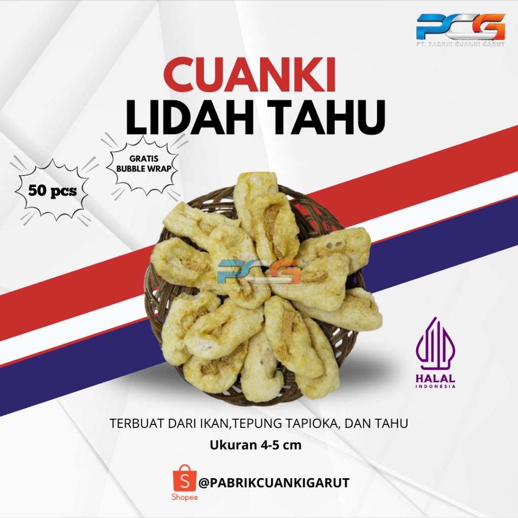 

Cuanki Lidah Tahu isi 50 pcs Termurah