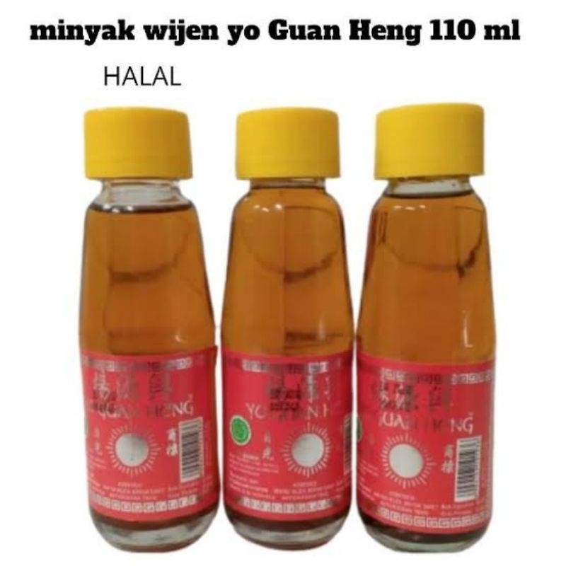 

Minyak wijen cap merk Yo Guan Heng asli sesame oil tumis sup sop mie ayam halal 110 ml