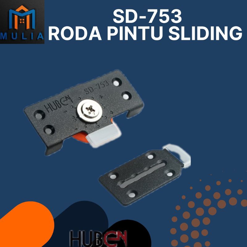 Roda pintu sliding huben SD-753