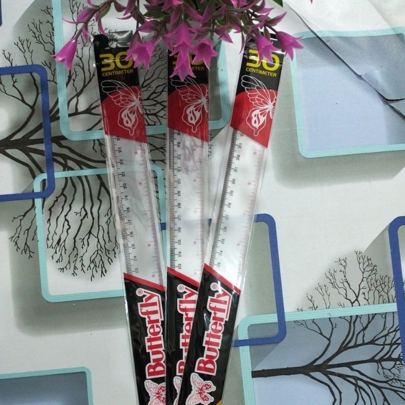 

PENGGARIS BUTTERFLY 30 CM /// PENGGARIS BUTTERFLY//BISA COD BAYAR DITEMPAT