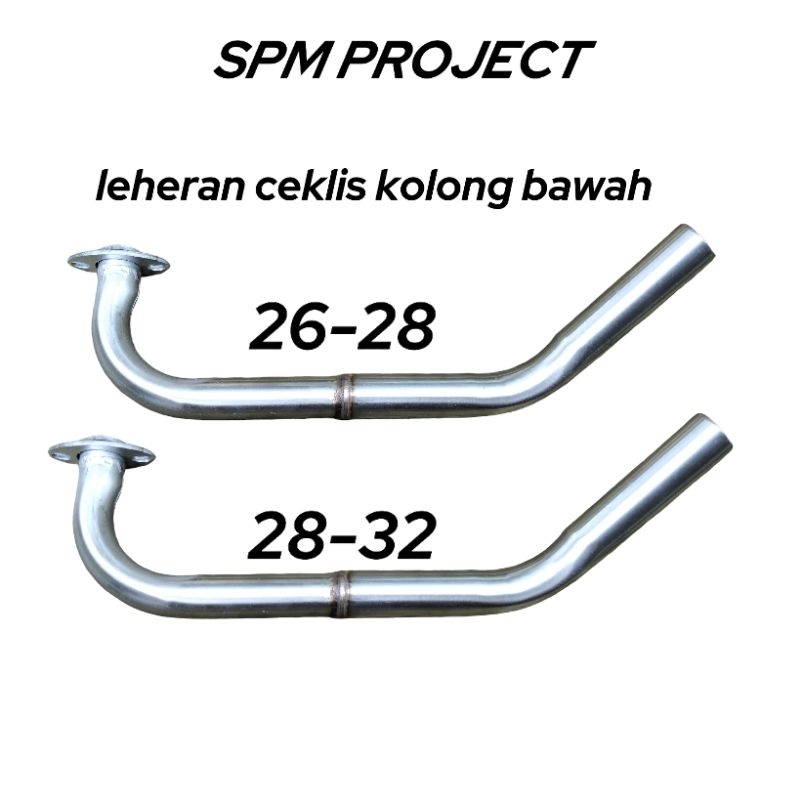 leheran knalpot ceklis kolong bawah 26-28, 28-32 beat karbu beat esp/fi beat deluxe vario 125 vario 