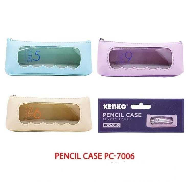 

KENKO PENCIL CASE TEMPAT PENSIL PC-7006 HARGA PER PCS WARNA RANDOM