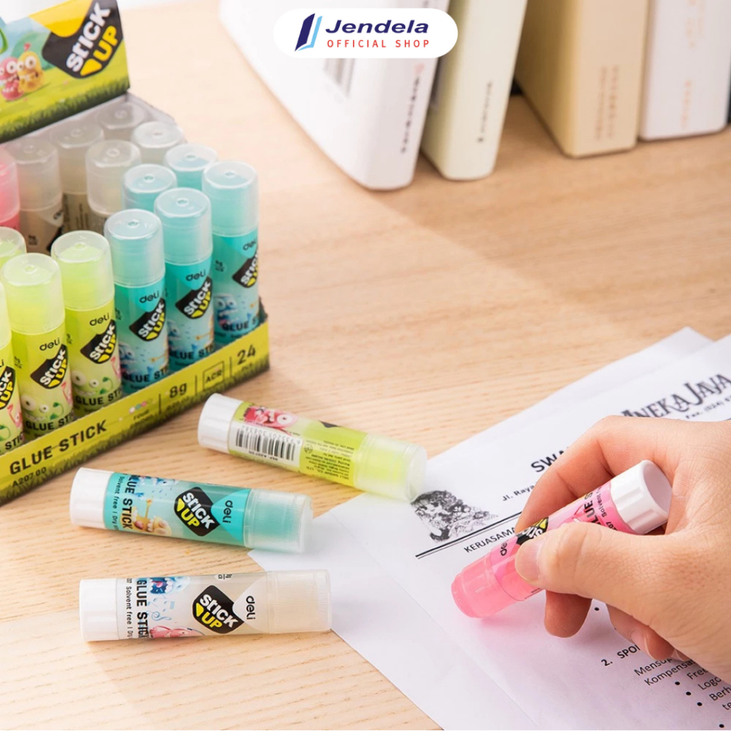 

Lem Stik Gel Deli 8/21g Lem Kertas Perekat Kuat Warna Transparan Untuk Sekolah Kantor ATK EA20700