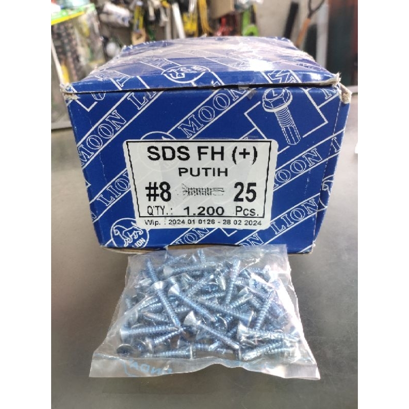 SDS FH + GREET /SEKRUP LESPLANK 2.5 CM /SEKRUP SDS JF WAFER HEAD 8 X 25