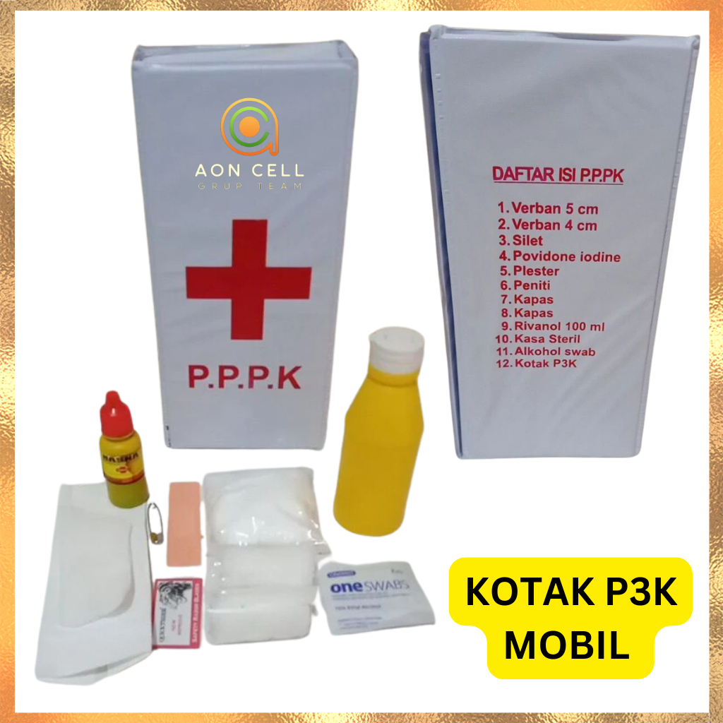 Kotak P3K mobil isi Lengkap
