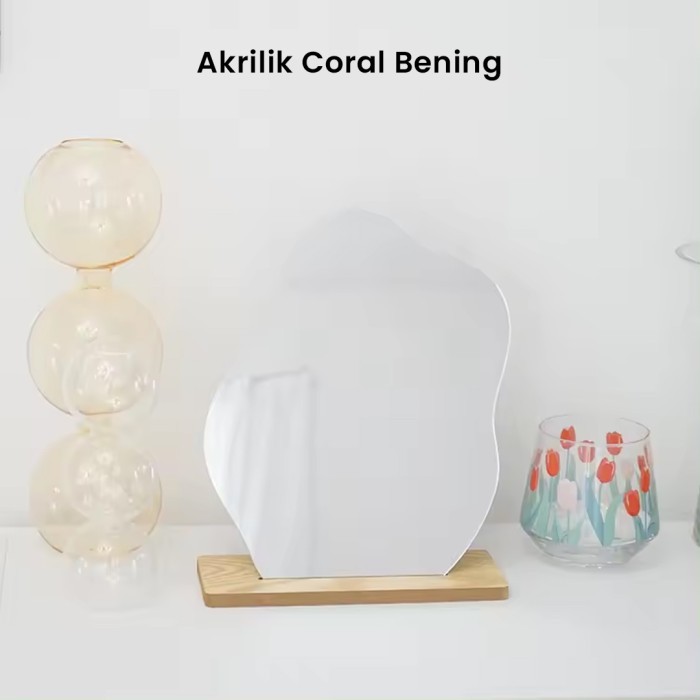 

Akrilik Coral Bening 13 x 21 cm, Acrylic Lembaran Polos Transparan