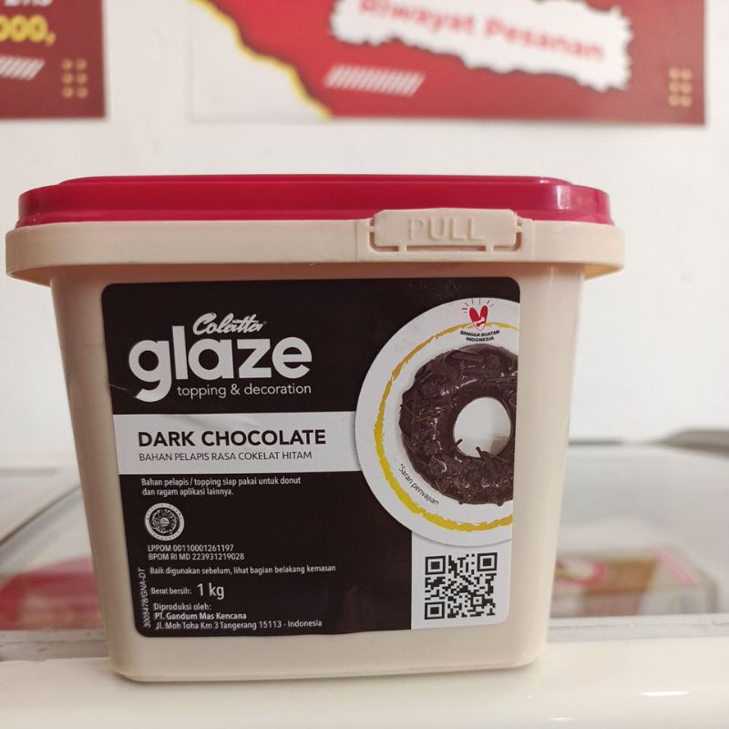 

Glaze Colatta Dark Chocolate