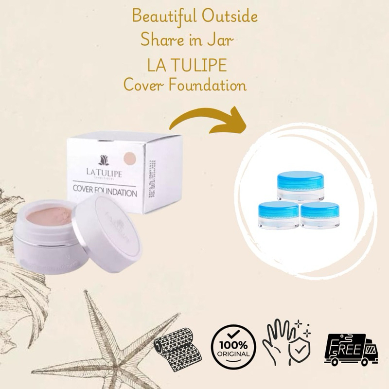 Share in Jar LA TULIPE COVER FOUNDATION