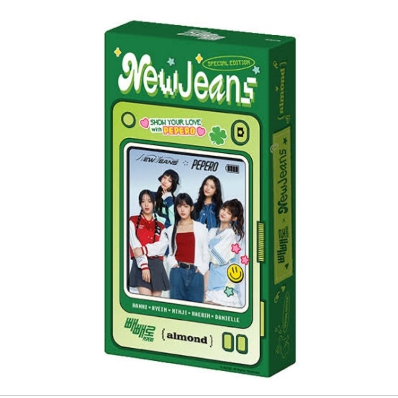 

NewJeans 24YearsDay Almond Pepero