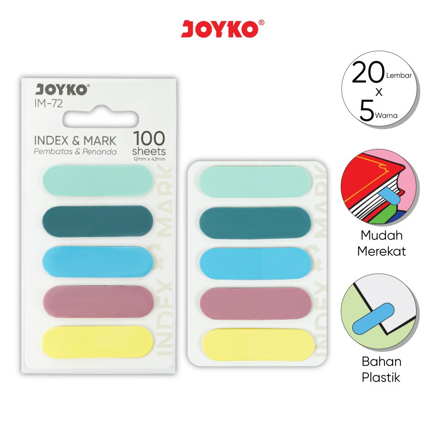 

Index Mark Penanda Pembatas Joyko IM-72 Plastik