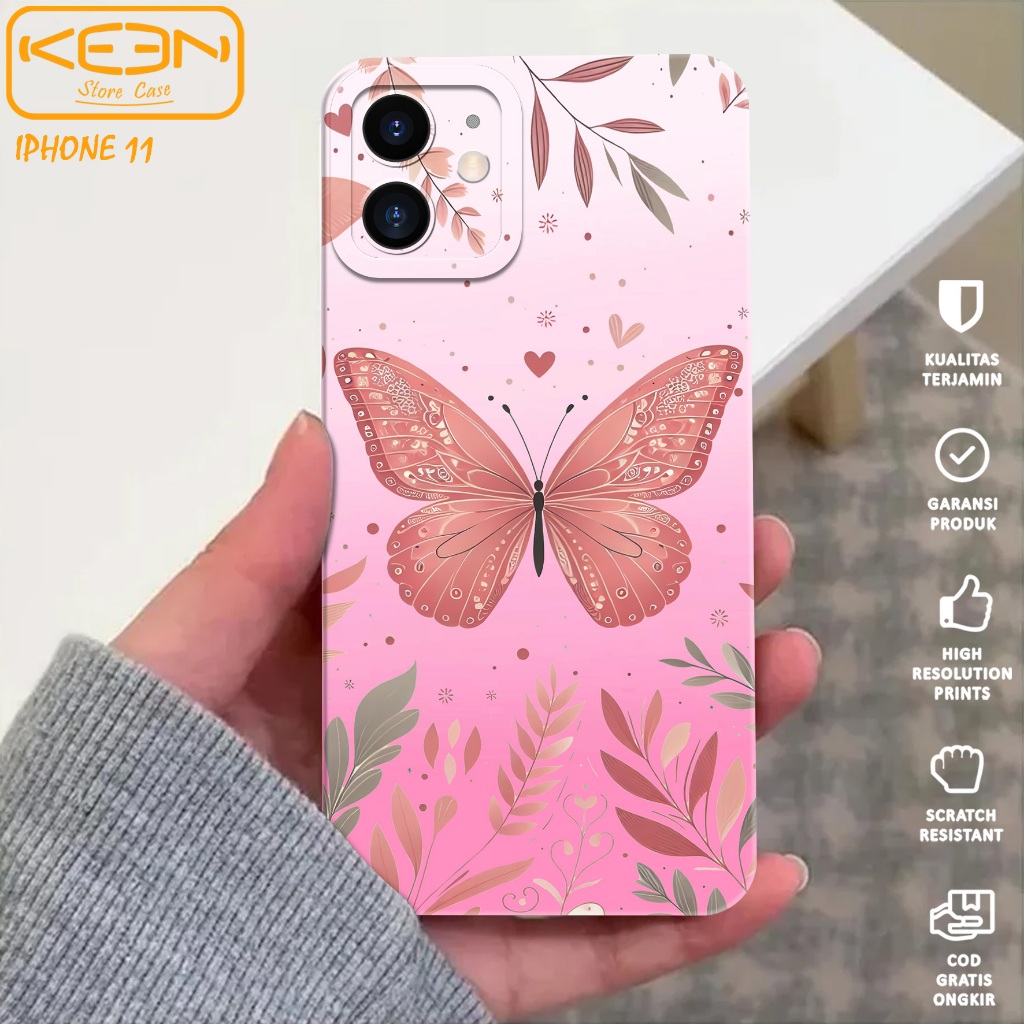 Case Iphone 11 - Casing Hp Iphone 11 Motif Pink - Softcase Iphone 11 - Softcase Hp Iphone 11 - Case 