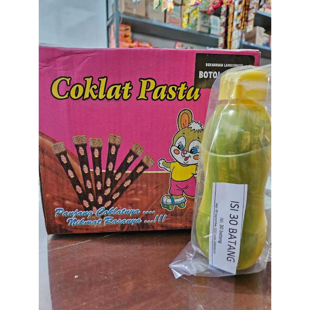 

Fitz Pasta Coklat isi 30 Pcs Free Botol Minum