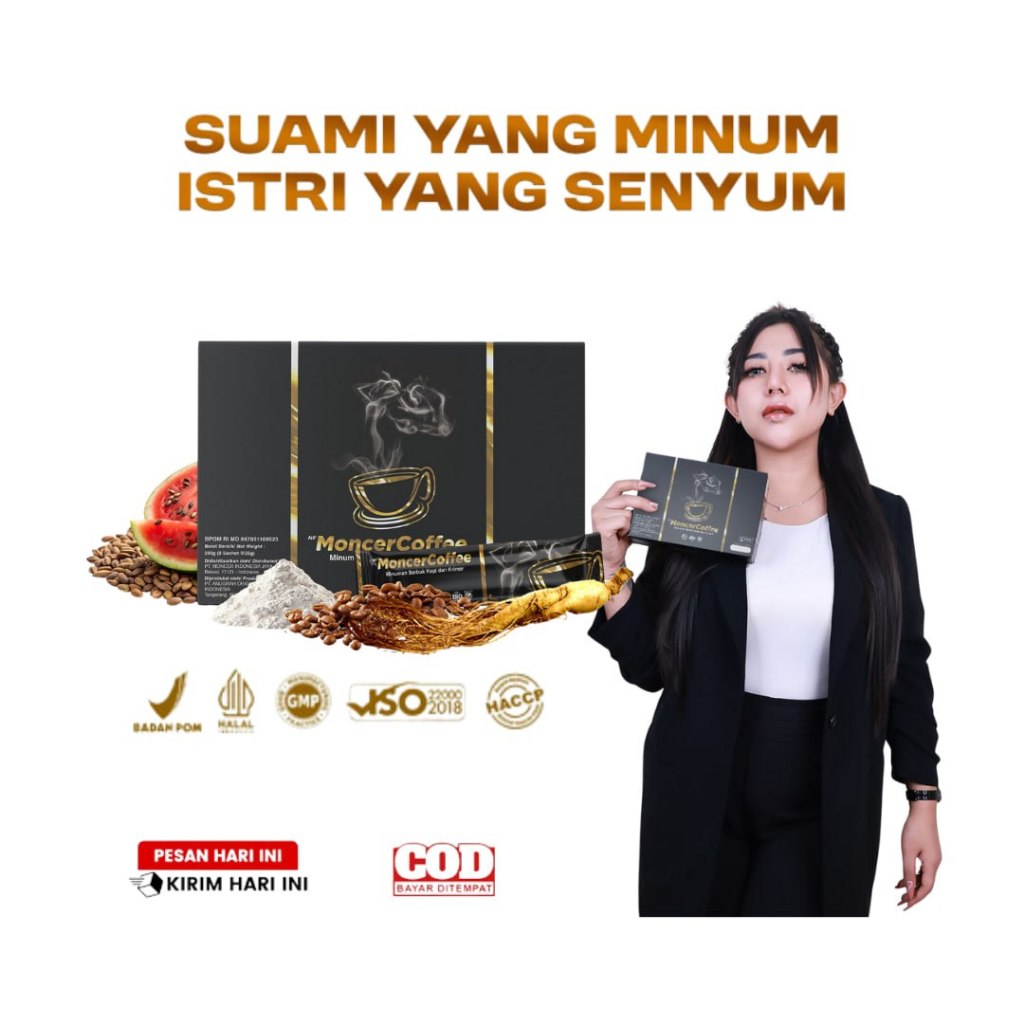 

NF Monnceer Coffee Pria Original Khasiatnya Teruji Aman Sudah Bpom Halal