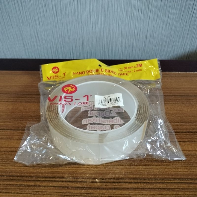 

Nano Double Tape Vis1/ Lem Bolak Balik Nano 30mm, 2m (per 1 pcs)