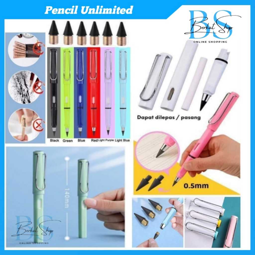 

Pencil Unlimited / Pensil Eternal Tanpa Rautan Pensil Sekolah Tanpa Batas