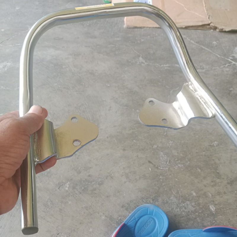 pegangan sadel/begel vega r new crom tebal