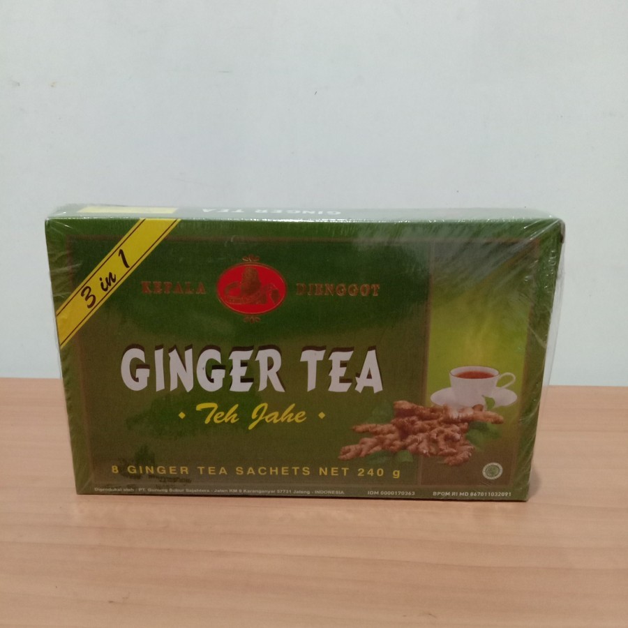 

Kepala Djenggot ginger tea 240 gram teh jahe original