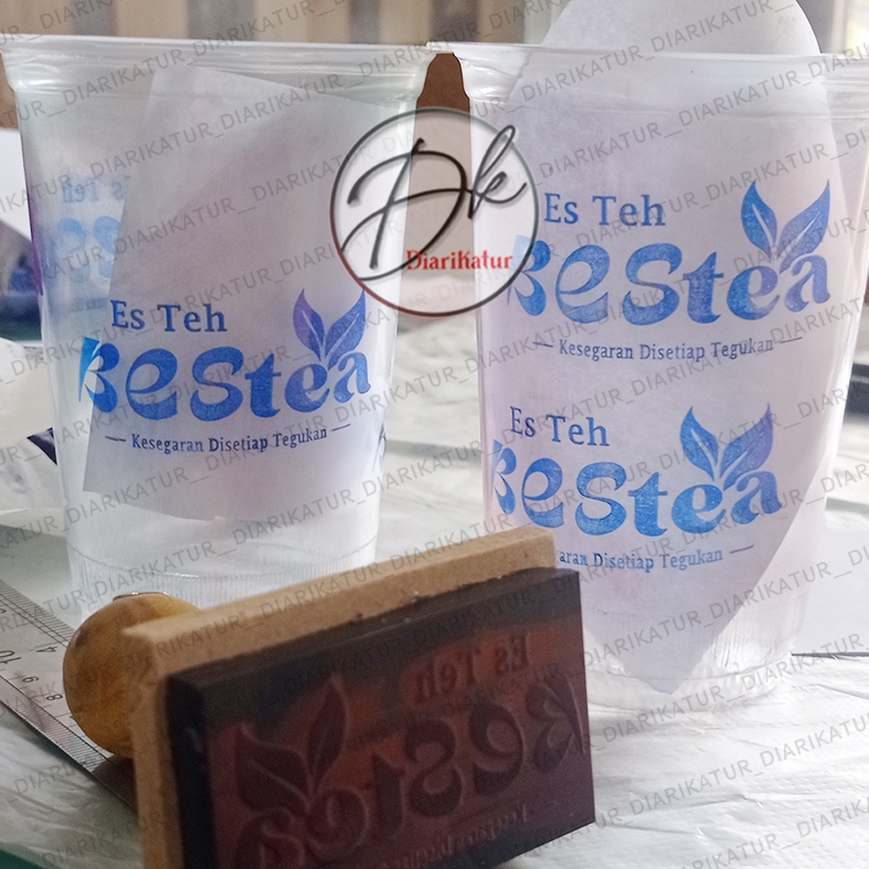 

tyvf STEMPEL PLASTIK / STEMPEL GELAS CUP / STEMPEL STEROFOAM / DESN CUSTOME FREE TINTA & CLEANER