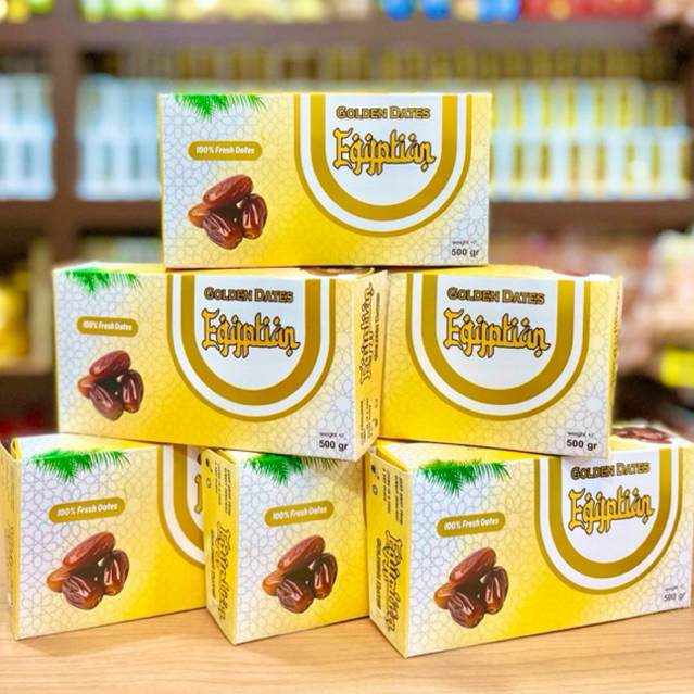 

Kurma Mesir Premium Dates Egyptian 500gr (kemasan box)