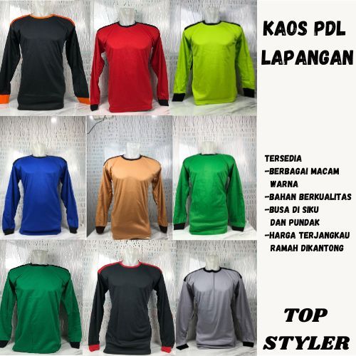 BAJU KAOS PDL LAPANGAN / KAOS LAPANGAN SECURITY BAJU LAPANGAN SATPAM