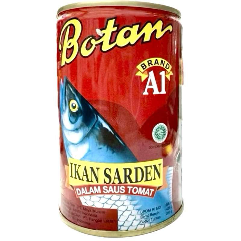 

Botan Sardines Sarden dalam Saus Tomat 425g