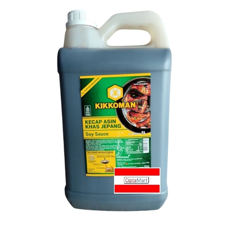 

Kikkoman Kecap Asin Jepang 5 Liter