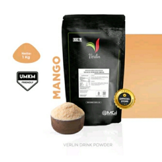 

Verlin powder Drink MANGO bubuk minuman instan serbuk MANGGA 1KG