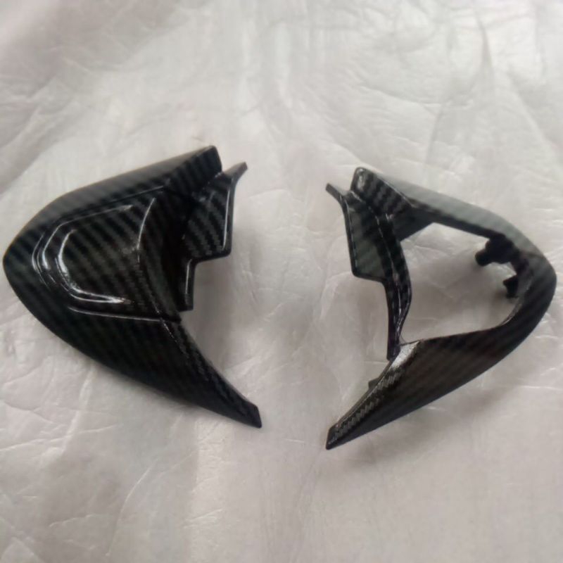 Cover stir Honda tombol Brio mobilio brv carbon.