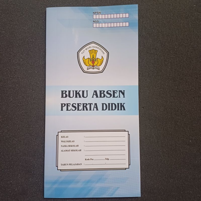 

BUKU ABSEN PESERTA DIDIK UNTUK SD SMP SMA Kurikulum merdeka