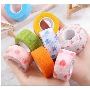 WRIST TAPE - Perban Luka Kucing Pembalut Luka Terbuka Kucing Perban Kaki Kepala Kucing Obat Luka Kuc