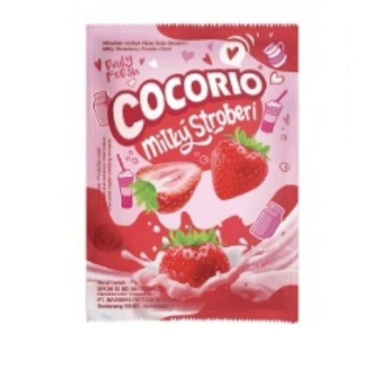 

minuman susu stroberi cocorio 1pcs 1000an
