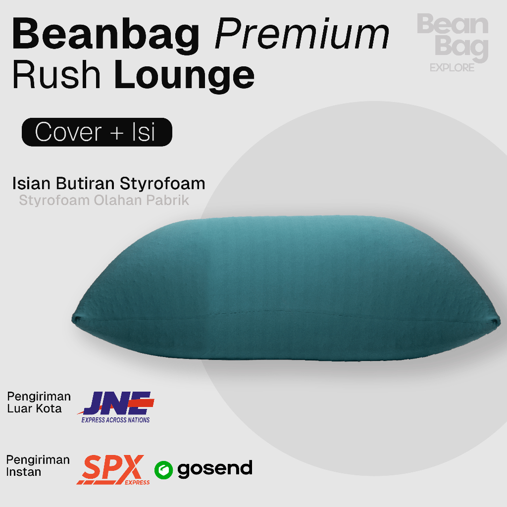 Bean Bag Explore  Bean Bag Lounge Bean Bag Elastis Bean Bag Jelly Bean Bag Jumbo
