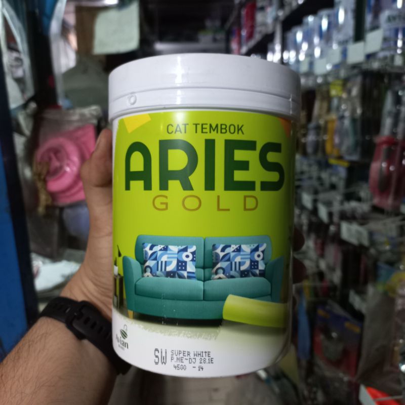 Cat Tembok/Cat Dinding ARIES GOLD 1 kg AVIAN