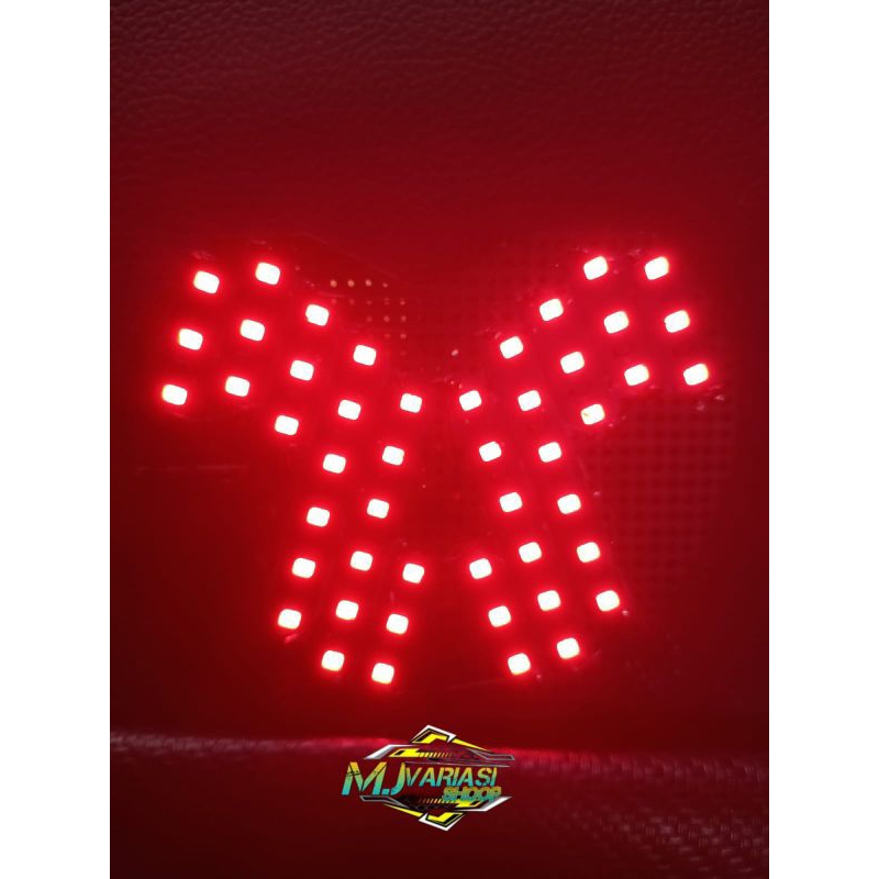 LAMPU STOPLAMP RUNNING MIO SOUL GT PNP TINGGAL COLOK LAMPU REM VARIASI RUNNING MIO SOUL GT 8 MODE OT